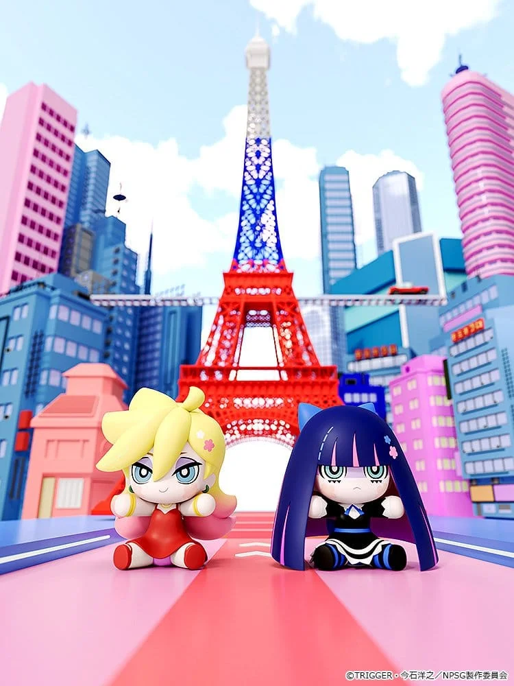 New Panty & Stocking with Garterbelt Huggy Good Smile Chibi Figure Panty 6 cm